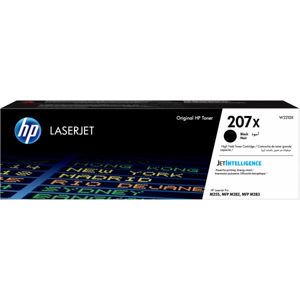 HP Cartuccia toner nero originale LaserJet 207X ad alta capacità