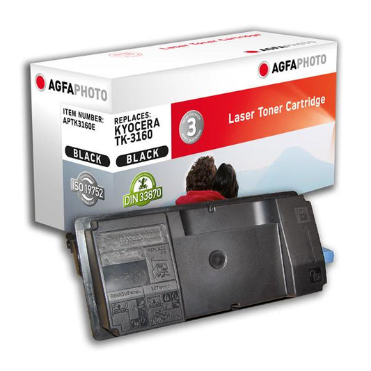 AgfaPhoto APTK3160E AP KYO. P3045 Toner BLK - Kompatibel - Tonereinheit Compatible Nero