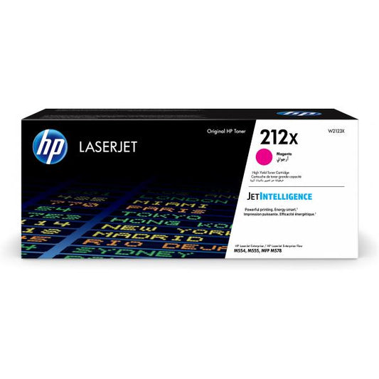 HP Cartuccia toner magenta originale LaserJet 212X ad alta capacità