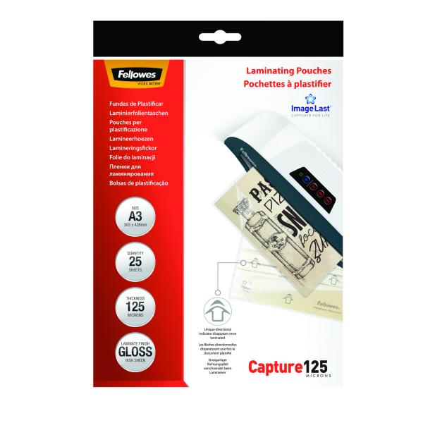 Fellowes 5396501 pellicola per plastificatrice 25 pz