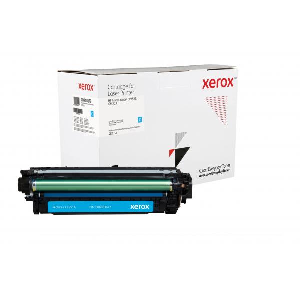 Everyday Toner Ciano, HP CE251A a Xerox, 7000 pagine- (006R03672)