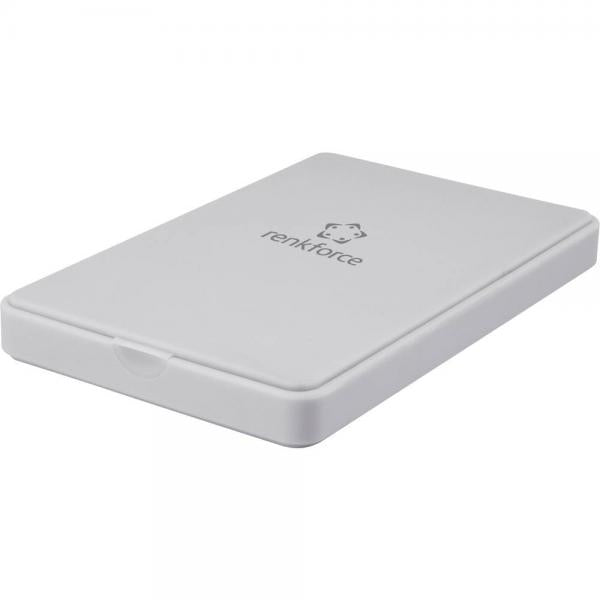 Renkforce RF-4505644 contenitore di unità di archiviazione 2.5" Enclosure HDD/SSD Bianco