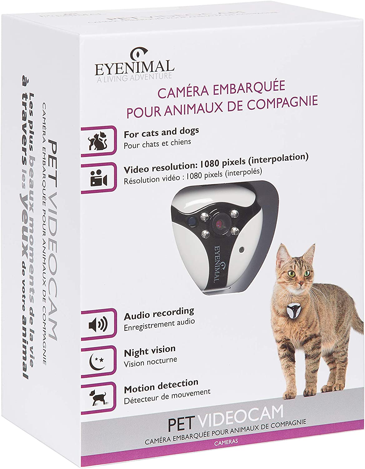 Eyenimal Pet Videocam. Videocamera per animali