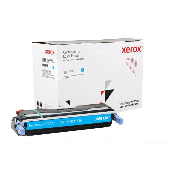 Everyday Toner Ciano, HP C9731A a Xerox, 12000 pagine- (006R03836)