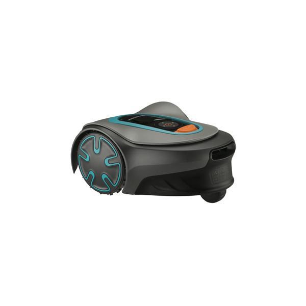 Gardena SILENO minimo Tagliaerba robotizzato Batteria Blu, Grigio