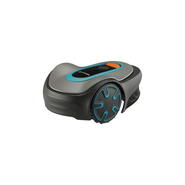 Gardena SILENO minimo Tagliaerba robotizzato Batteria Blu, Grigio