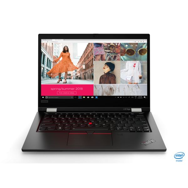 Lenovo ThinkPad L13 Yoga Ibrido (2 in 1) 33,8 cm (13.3") Touch screen Full HD Intel® Core™ i5 di undicesima generazione 16 GB DDR4-SDRAM 512 GB SSD Wi-Fi 6 (802.11ax) Windows 10 Pro Nero