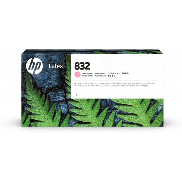 HP Cartuccia di inchiostro 832 Latex magenta chiaro da 1 l