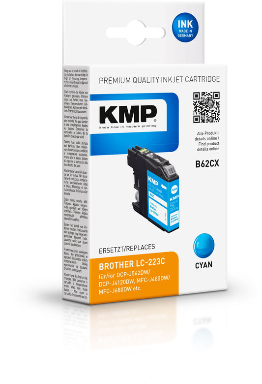 KMP B62CX cartuccia d'inchiostro 1 pezzo(i) Compatibile Ciano