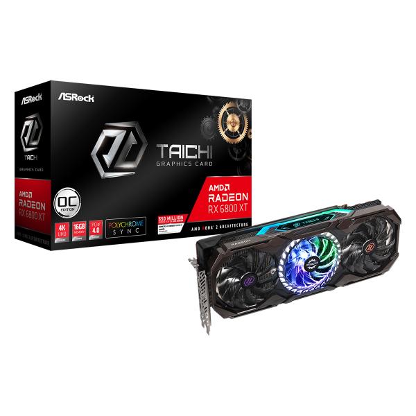 Asrock RX6800XT TCX 16GO AMD Radeon RX 6800 XT 16 GB GDDR6