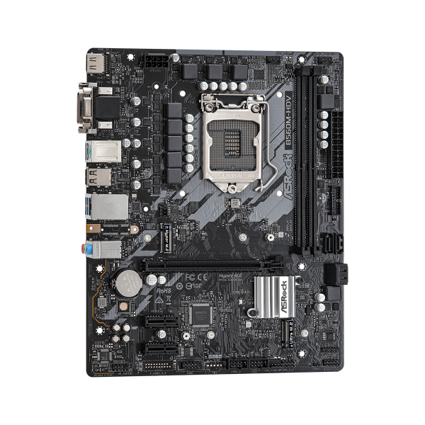 Asrock B560M-HDV Intel B560 LGA 1200 micro ATX