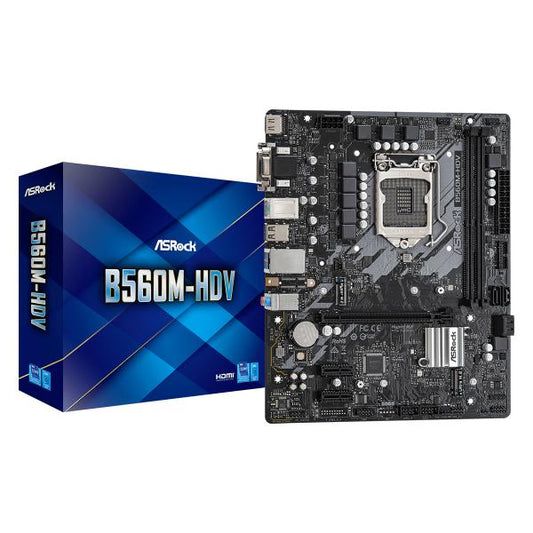 Asrock B560M-HDV Intel B560 LGA 1200 micro ATX