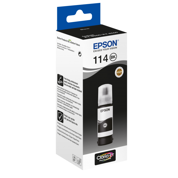 Epson 114 EcoTank Pigment Black ink bottle