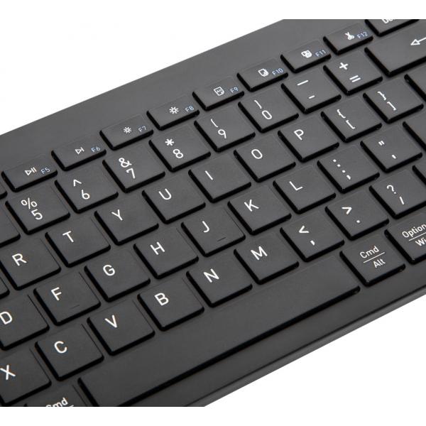 Targus AKB864DE tastiera Bluetooth QWERTY Tedesco Nero