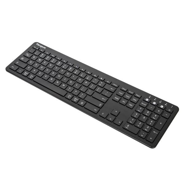 Targus AKB864DE tastiera Bluetooth QWERTY Tedesco Nero