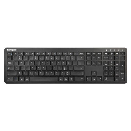 Targus AKB864DE tastiera Bluetooth QWERTY Tedesco Nero