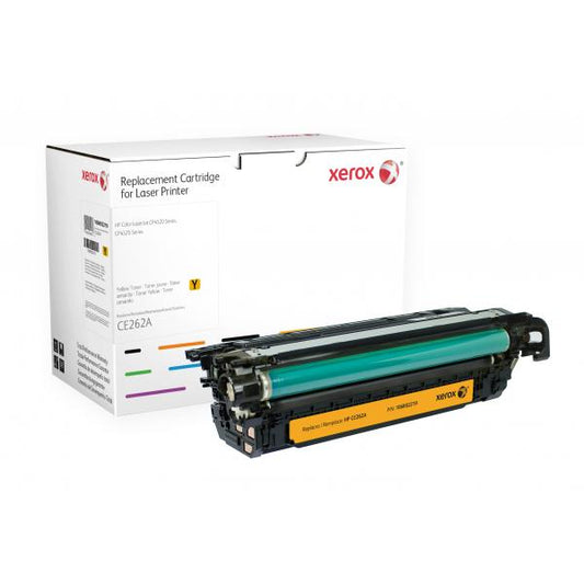 Xerox Cartuccia toner giallo. Equivalente a HP CE262A. Compatibile con HP Colour LaserJet CM4540 MFP, Colour LaserJet CP4025, Colour LaserJet CP4525