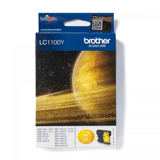 Brother LC1100Y cartuccia d'inchiostro 1 pz Originale Giallo