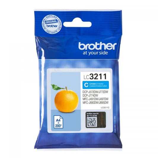 Brother LC3211C cartuccia d'inchiostro