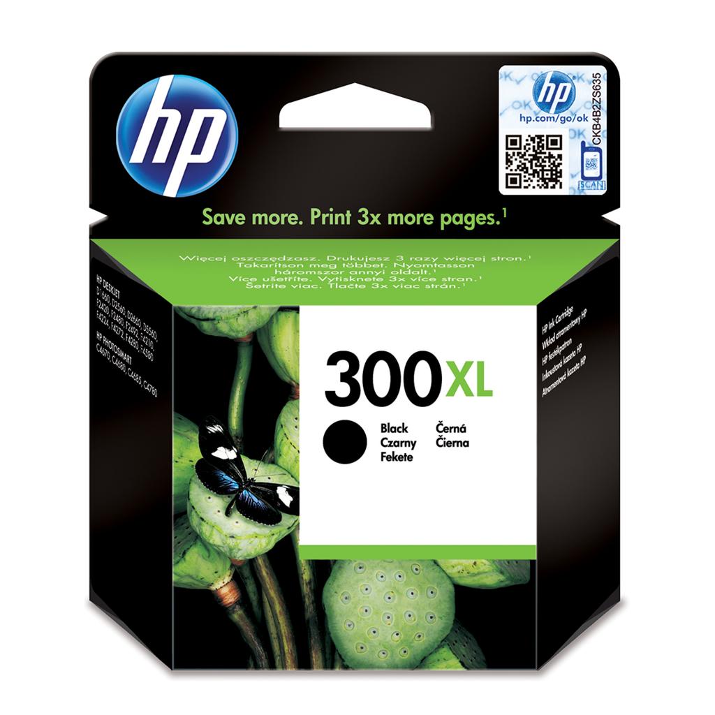 Hewlett-Packard HP 300XL - Druckerpatrone - 1 x Schwarz - 600 Seiten (CC641EE#UUS)