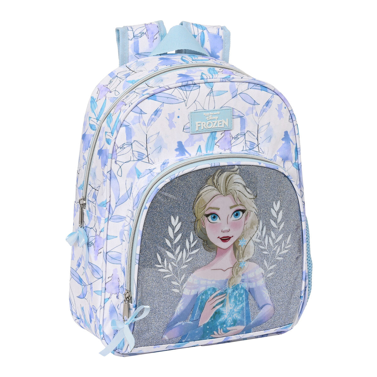 Zaino Scuola Frozen Memories Azzurro Bianco (28 x 34 x 10 cm)